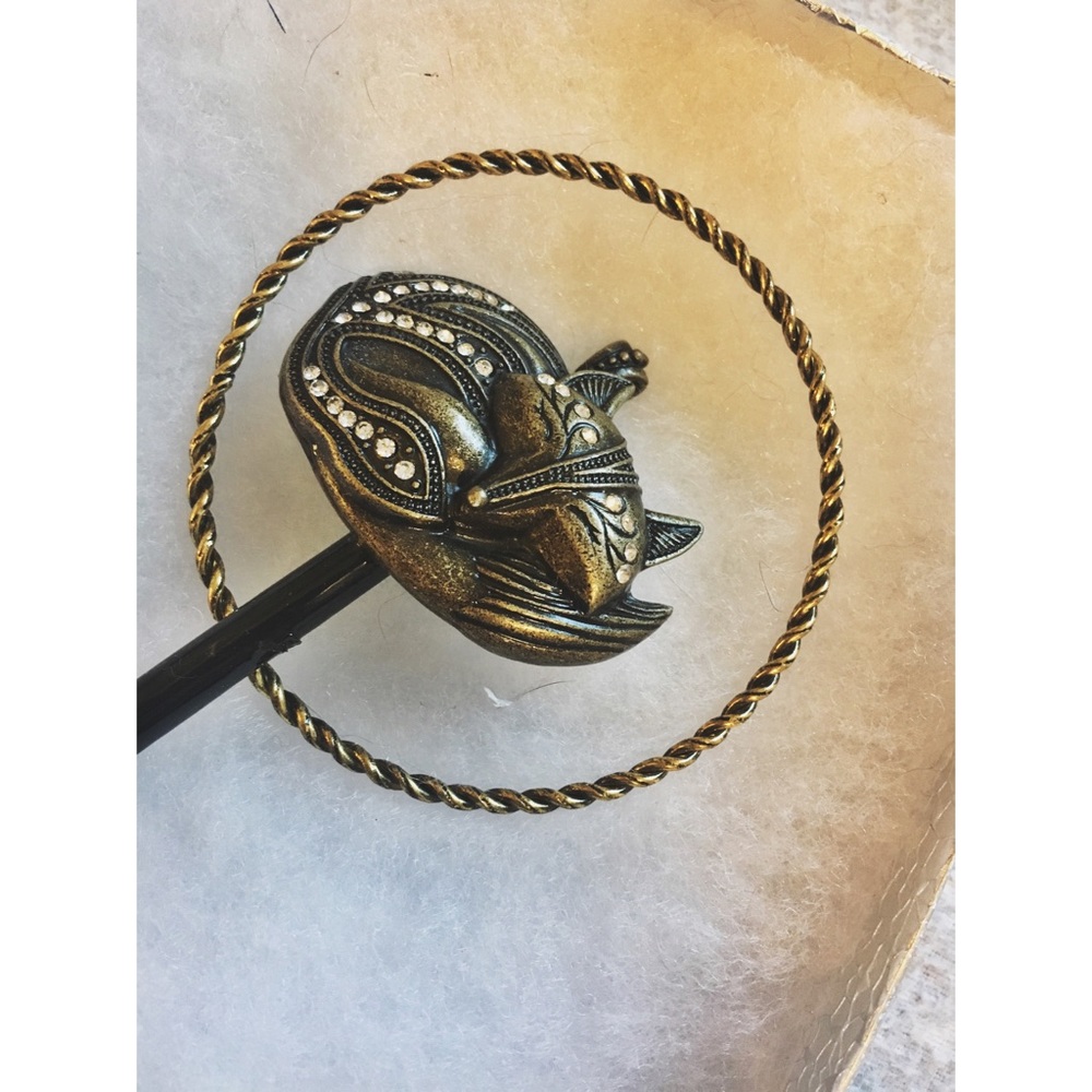 Fox Scarf Pin